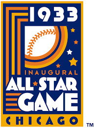 Mlb All Star Game Primary Logo 1933 1933 Mlb All Star Game At Comiskey Park In Chicago Illinois Mlb Team Logos Baseball Teams Logo Mlb Logos