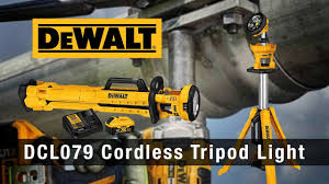 Dewalt 20v Tripod Light Youtube