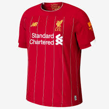 New Balance Fc Liverpool 19 20 Kinder Heimtrikot Rot Kinder Fanbekleidung Trikots