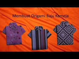 Glues and adhesives aprons covering will be clearer both in papers and in tests. Cara Membuat Origami Baju Kemeja Youtube