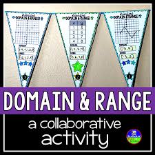 Domain And Range Pennant Math Pennant Math Algebra Activities