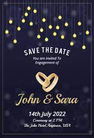 Spend as little or as much time as you want to make the graphic your own. Engagement Invitation Templates Photoadking