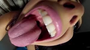 Very sexy redheads - huge mouth POV - giantess vore