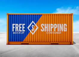 Download Free Cargo Shipping Container Mockup Psd Good Mockups