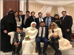 بوسي شلبي تشارك متابعيها بصورة من عقد قران حفيدة شقيقتها مصراوى
