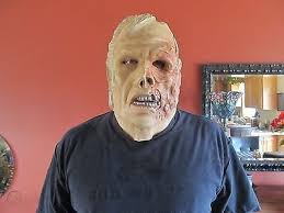 Don Post "Erik" mask as seen in Halloween 4, Vincent drug store scene RARE  1977