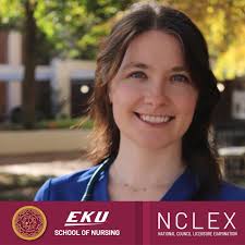 🎓Congratulations to Emma Bullens, #EKUSON December 2024 BSN graduate, for  passing the NCLEX! Here's to the start of an amazing nursing career in the  Emergency Department! #EKU #EKUgrad #BSN #NCLEXSuccess #RN #EKUEverywhere #
