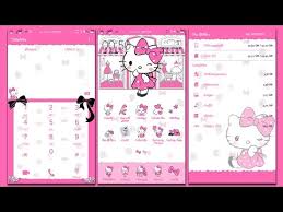 Make sure the latest version of go launcher has been installed. Hello Kitty Themes For Samsung Theme Store Youtube