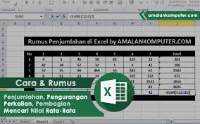 We did not find results for: Cara Menjumlahkan Mengurangkan Mengalikan Membagi Dan Mencari Nilai Rata Rata Di Excel Trik Tips Komputer Laptop 2021