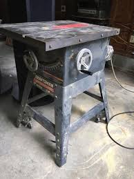 Craftsman 3hp 10 Belt Drive Table Saw Http Ift Tt 2ypswka Craftsman Table Saw Homemade Tables