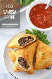 Easy Samosa Recipe Recipe Easy Samosa Recipes Samosa Recipe Chicken Samosa Recipes