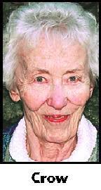 JEANNE CROW Obituary (1928