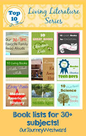 Living Literature Booklists Living Books Homeschool Books Literature Books