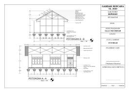 Contoh rencana anggaran biaya rumah tinggal * ditujukan untuk memenuhi salah satu tugas. Desain Dan Rab Pembangunan Balai Pertemuan 6m X 12m Ruang Sipil