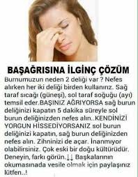 Bas Agrisina Ilginc Cozum Saglikli Yasam Tarzi Hayata Dair Ipuclari Dogal Saglik
