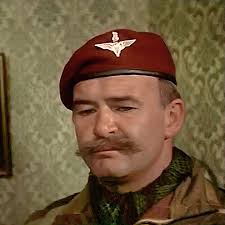 Michael Graham Cox, who voiced Bigwig in the 1978 film, as Captain  Cleminson of the Parachute Regiment in 'A Bridge Too Far' (1977)  #WatershipDown #WatershipDown1978 #RichardAdams #OperationMarketGarden
