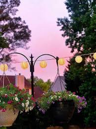 White Nylon Hanging Lanterns