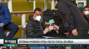 Han llegado varios a pedirle fotografías.@cooperativa pic.twitter.com/qhifk8rq7p. Esteban Paredes Cumple Como Vocal De Mesa En Plebiscito 2020 Youtube