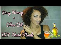 Twist your hair into a bun and clip. Diy Olive Oil And Honey Hair Mask Natural Hair Tutorial Niaknowshair Youtube