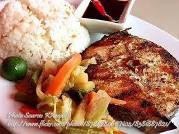 Grilled Tanigue With Bagoong Fried Rice Panlasang Pinoy Meaty Recipes Recipe Fish Recipes Fried Rice Recipes
