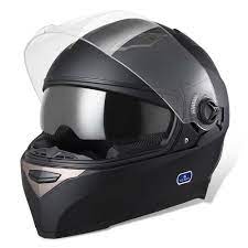 Ahr Full Face Dual Visors Dot Motor Helmet Matte Black Full Face Motorcycle Helmets Full Face Helmets Helmet