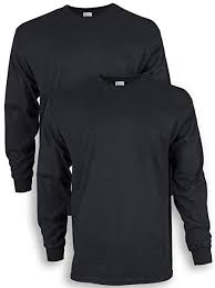 Gildan Mens Ultra Cotton Adult Long Sleeve T Shirt 2 Pack T Shirt