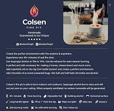 Check spelling or type a new query. Colsen Tabletop Bio Ethanol Rubbing Alcohol Fireplace Indoor Outdoor Fire Pit Portable Fire Concrete Bowl Pot Fireplace Diy Tools Gel Ethanol Fireplaces U Anny Pl