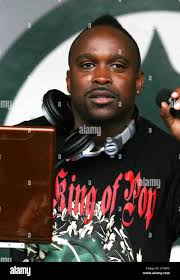 DJ Spinna Michael Jackson's 51st Birthday Celebration hosted by Spike Lee  held in Prospect Park in Brooklyn. New York City, USA Stock Photo