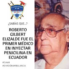 Nacido en Guayaquil, el 10 de febrero de 1917. Hijo del reconocido Dr. Abel  Gilbert Pontón. En la década de 1960, junto a Jaime Macías Rivas,  realizaron el primer transplante de mano