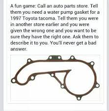 Rol gaskets rostra rotomaster s.a. Best Toyota 1997 Toyota Tacoma Water Pump Gasket