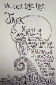 And sit together, now and forever. Jack And Sally Love Quotes Quotesgram