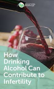 How Drinking Alcohol Can Contribute To Infertility Read More On Why We Don T Recommend Alcohol As Part Of A Healthy Ferti Fertility Infertility Fertility Diet