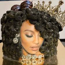 Afro Diva Beauty Edible Image