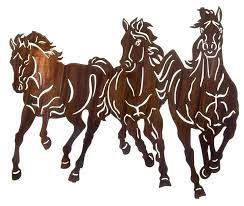 Beautiful Horse Gift Ideas For The Equestrian Art Home Metal Tree Wall Art Rustic Metal Wall Art Tree Wall Art Diy