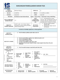 Contoh rph kssm tingkatan 3 bahasa melayu. Rph Bm Tahun 4 Kssr Semakan Unit 4 Saya Sihat Doc