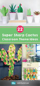37 piece set easy to punch out design coordinates with the a sharp bunch collection 86 Cactus Classroom A Sharp Bunch Theme By Eureka School Ideas Eureka School Classroom Cactus
