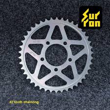 42t Sprocket Wheel And Chain For Sur Ron Electric Dirt Bike Light Bee Accessories Emotoer Electric Dirt Bike Bike Lights Motorcycle Lights