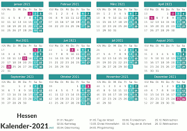 In 267 der 401 landkreise und kreisfreien städte in deutschland nahm die zahl der arbeitsstunden, die die erwerbstätigen im jahr 2019 insgesamt geleistet haben, gegenüber 2018 zu. Kalender 2021 Hessen