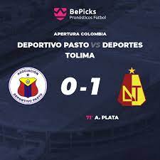Pasto y tolima, invictos en la liga betplay, cierran la fecha 6. Deportivo Pasto Vs Deportes Tolima Predictions Preview And Stats
