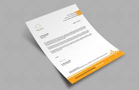 All main elements are customizable and easy to edit font, text, color by using adobe photoshop. Professional Letterhead Design On Behance