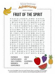 New Fruit Of The Spirit Lessons For Kids Sunday School Activities Ideas Sunday School Teaching Kids Sunday School Lessons Bible Word Searches