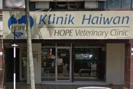 The clinic is visited by veterinarians like dr. Hope Veterinary Clinic Veterinarian In Wangsa Maju