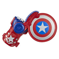 With chris evans, samuel l. Hasbro Nerf Avengers Kapitan Ameryka Rekawica Z Wyrzutnia Power Moves E7375
