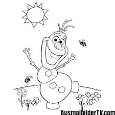 Olaf Ausmalbilder Ausmalbilder Ausmalbilder Kinder Olaf Ausmalbild