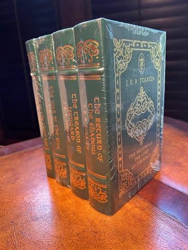 Easton Press HISTORY OF THE LORD OF THE RINGS 4 VOL Tolkien SEALED –  GildedLegacyBooks