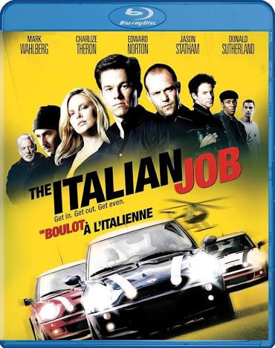 Amazon.com: The Italian Job (2003) (Blu-ray) : Mark Wahlberg, Charlize  Theron, Edward Norton, Jason Statham, Donald Sutherland, F. Gary Gray:  Movies & TV
