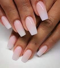 Follow For More Pin Like This Nutan03 Pink Glitter Nails Faded Nails Pink Acrylic Nails