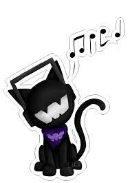 Monstercat Sticker By Erkfir On Deviantart Creepy Cat Art Stickers