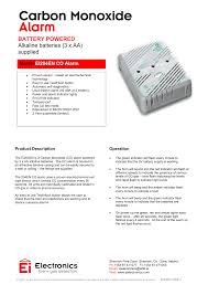 For smoke detectors, we test response time to both flaming fires and smoldering, smoky fires. Ei Electronics Ei204en Datasheet Manualzz