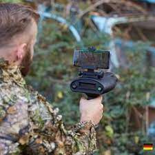 The fully automated bluetooth connection between the smart phone and bionic x4 transfers scan data directly to the smart phone where the data is mapped to the display. Long Range Detector Okm Bionic X4 Okm Detectors